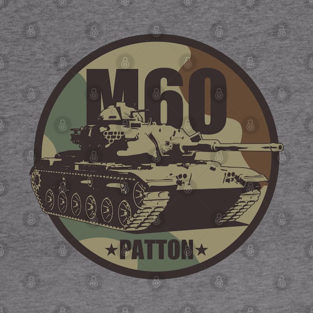 M60 Patton Tank (Small logo) by TCP